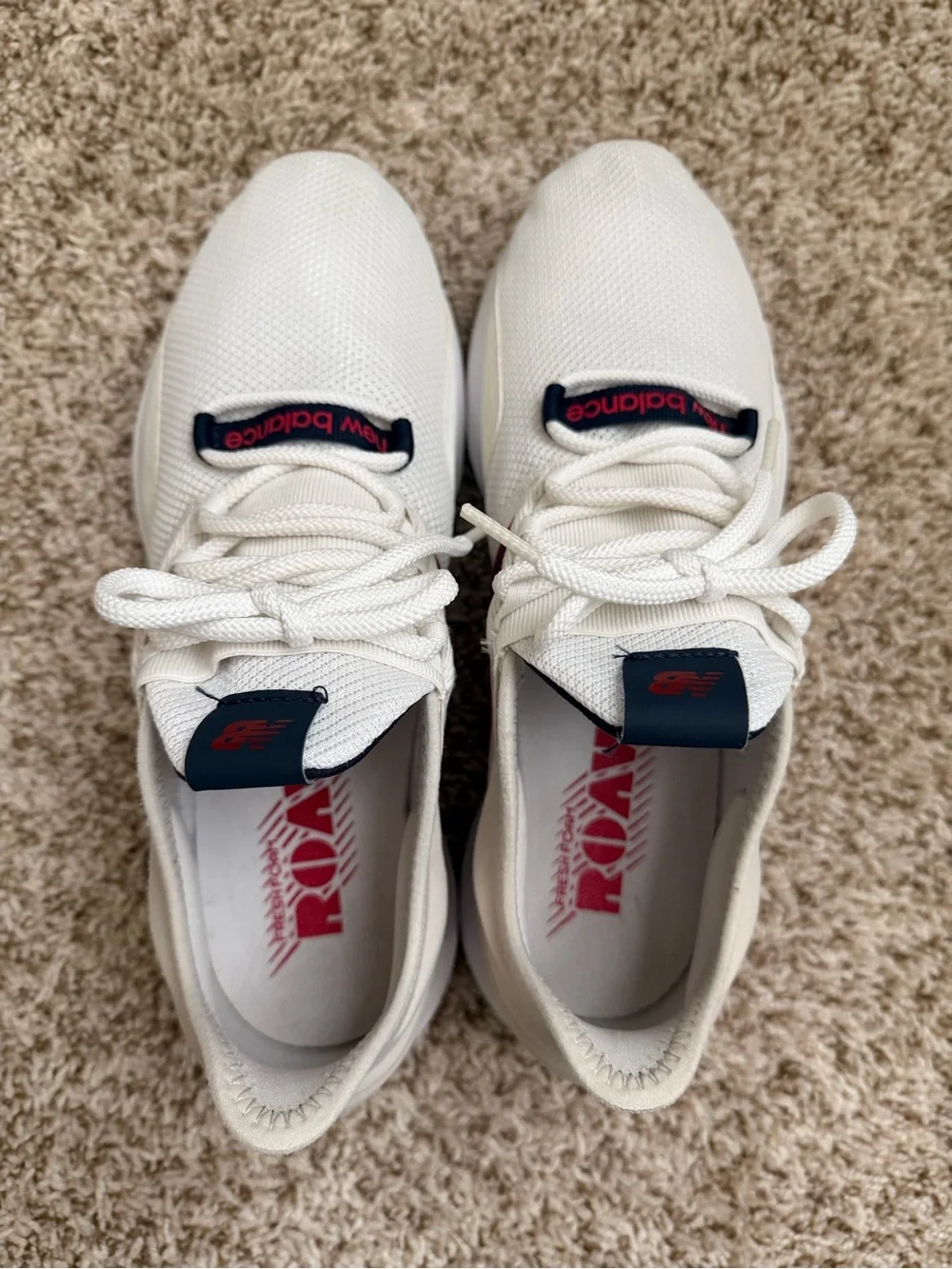 New Balance breathable white